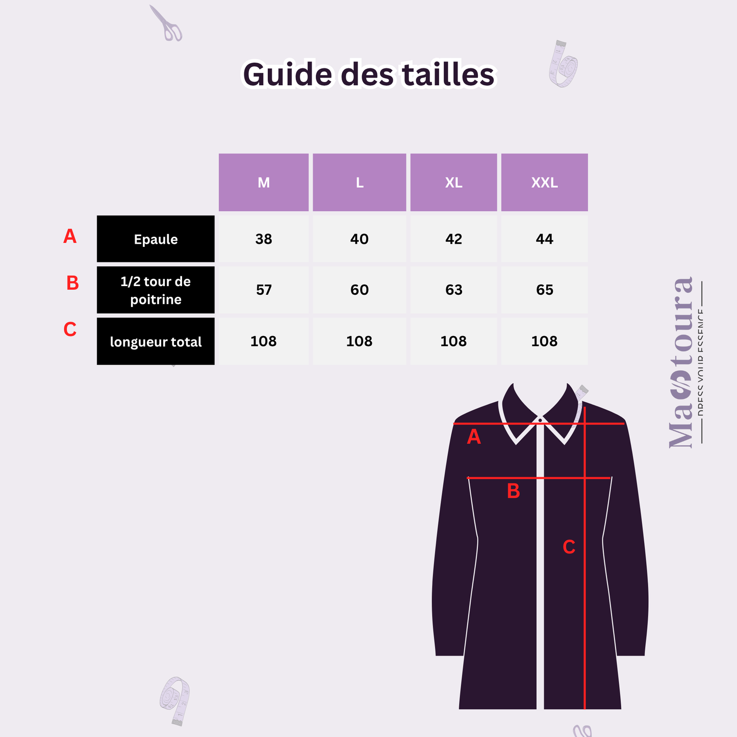 Chemise “رُقيّ” — Ruqayy