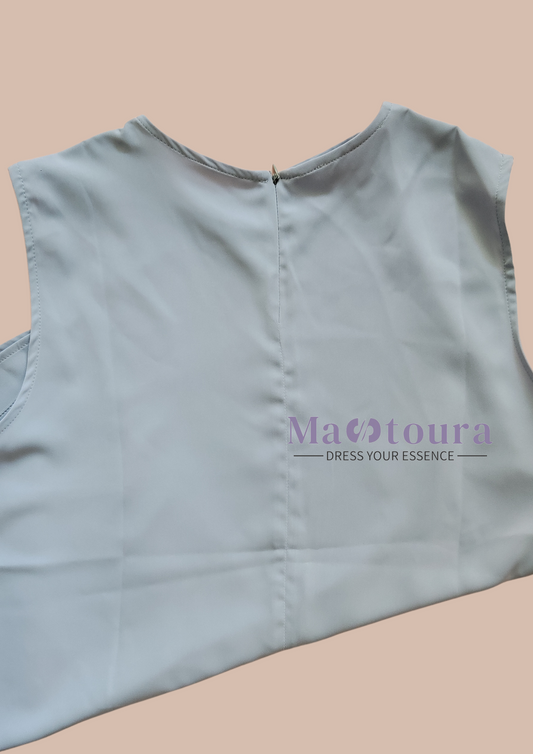 Sous-veste long sans manches à usage polyvalent