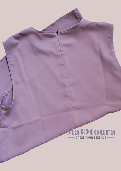 Sous-veste long sans manches à usage polyvalent