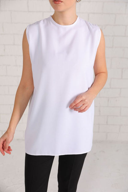 Sous-veste long sans manches à usage polyvalent