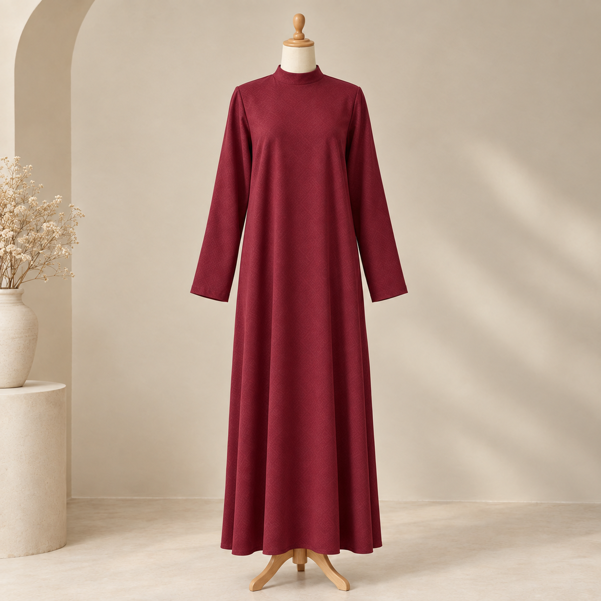Robe basique avec manches