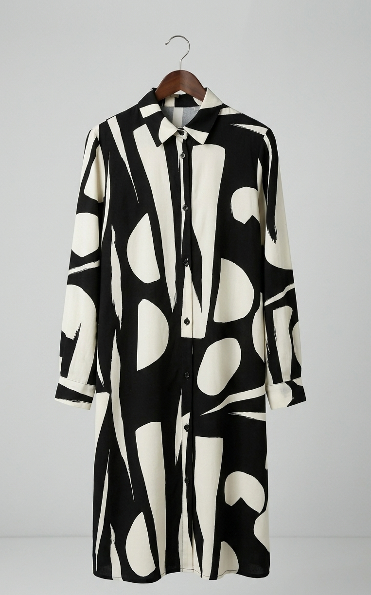 Chemise Longue avec poches