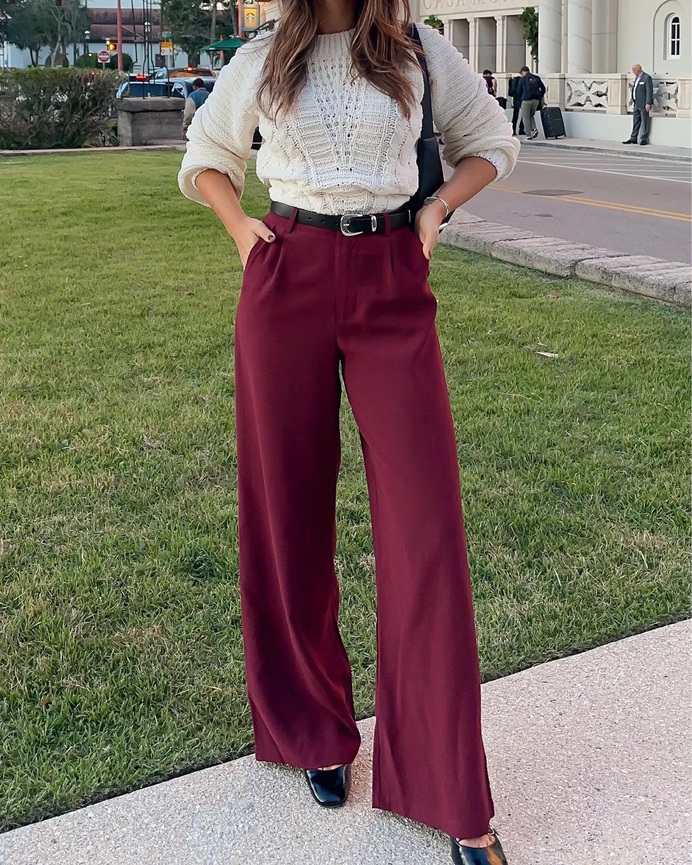 Pantalon classic Large