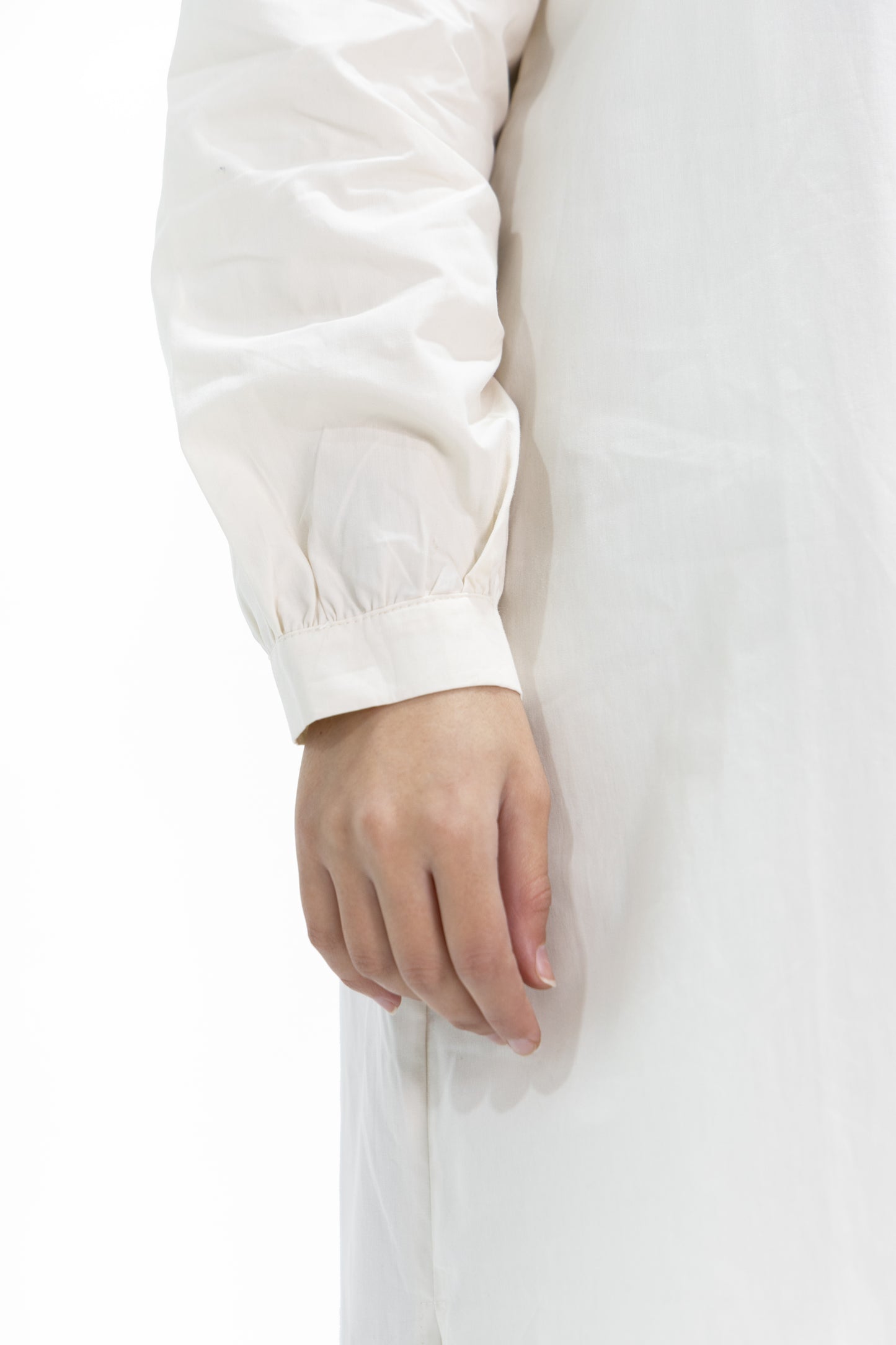 La chemise "Elegance" Plissée POPELINE 100% cotton