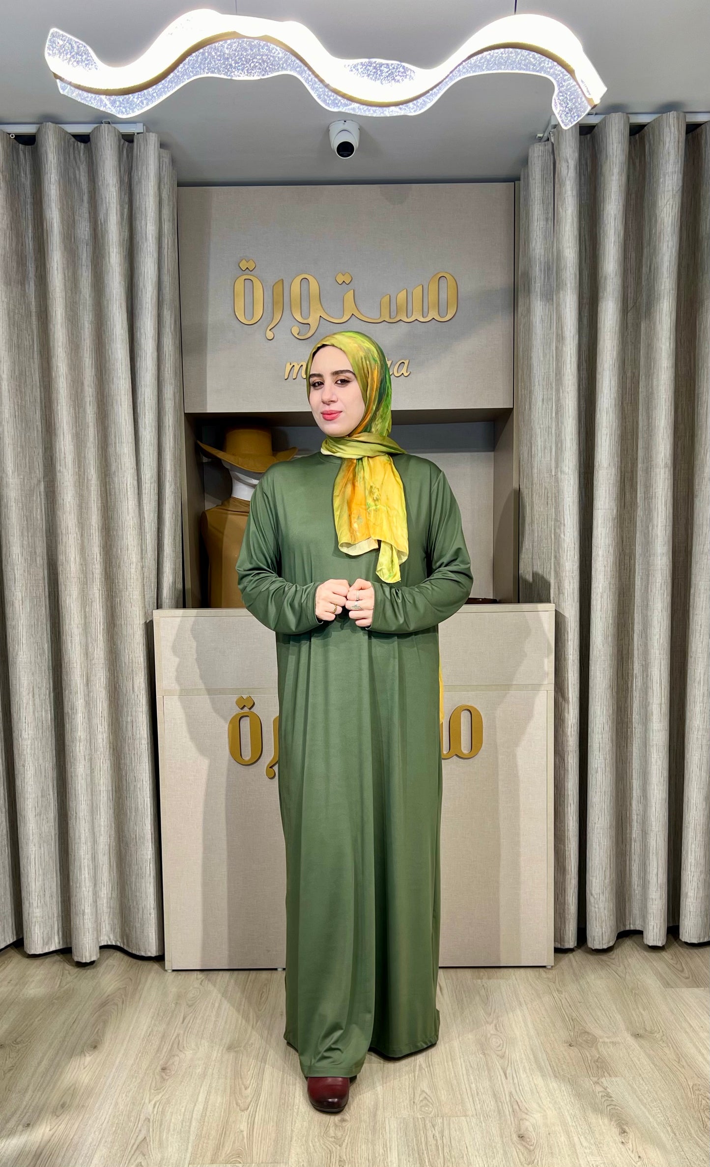 Robe basique avec manches