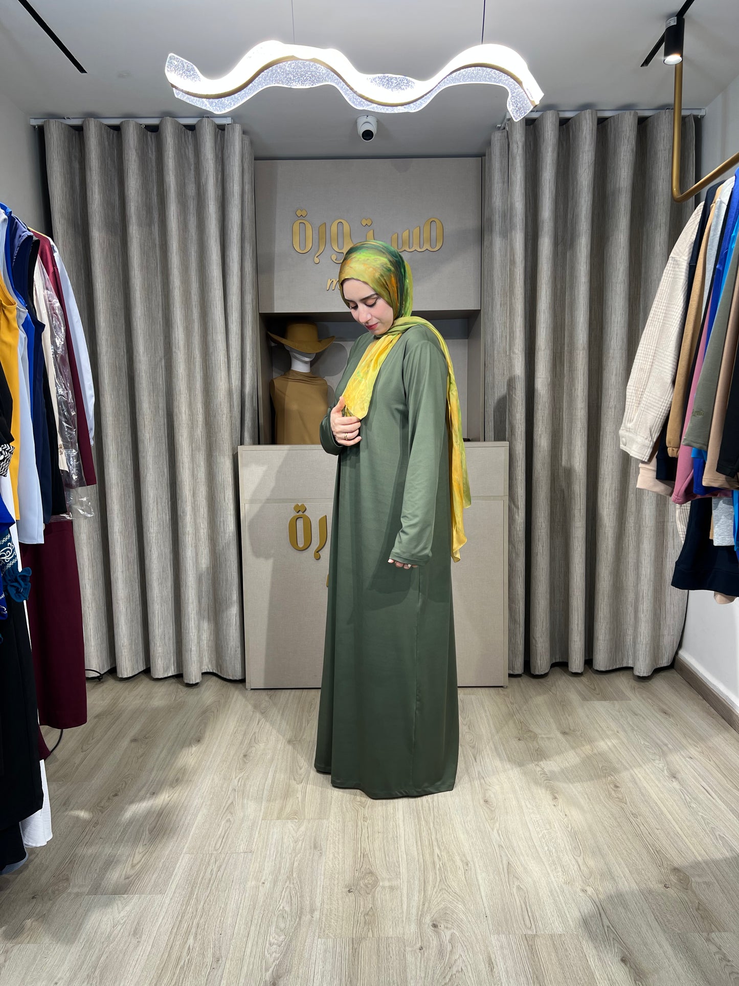 Robe basique avec manches