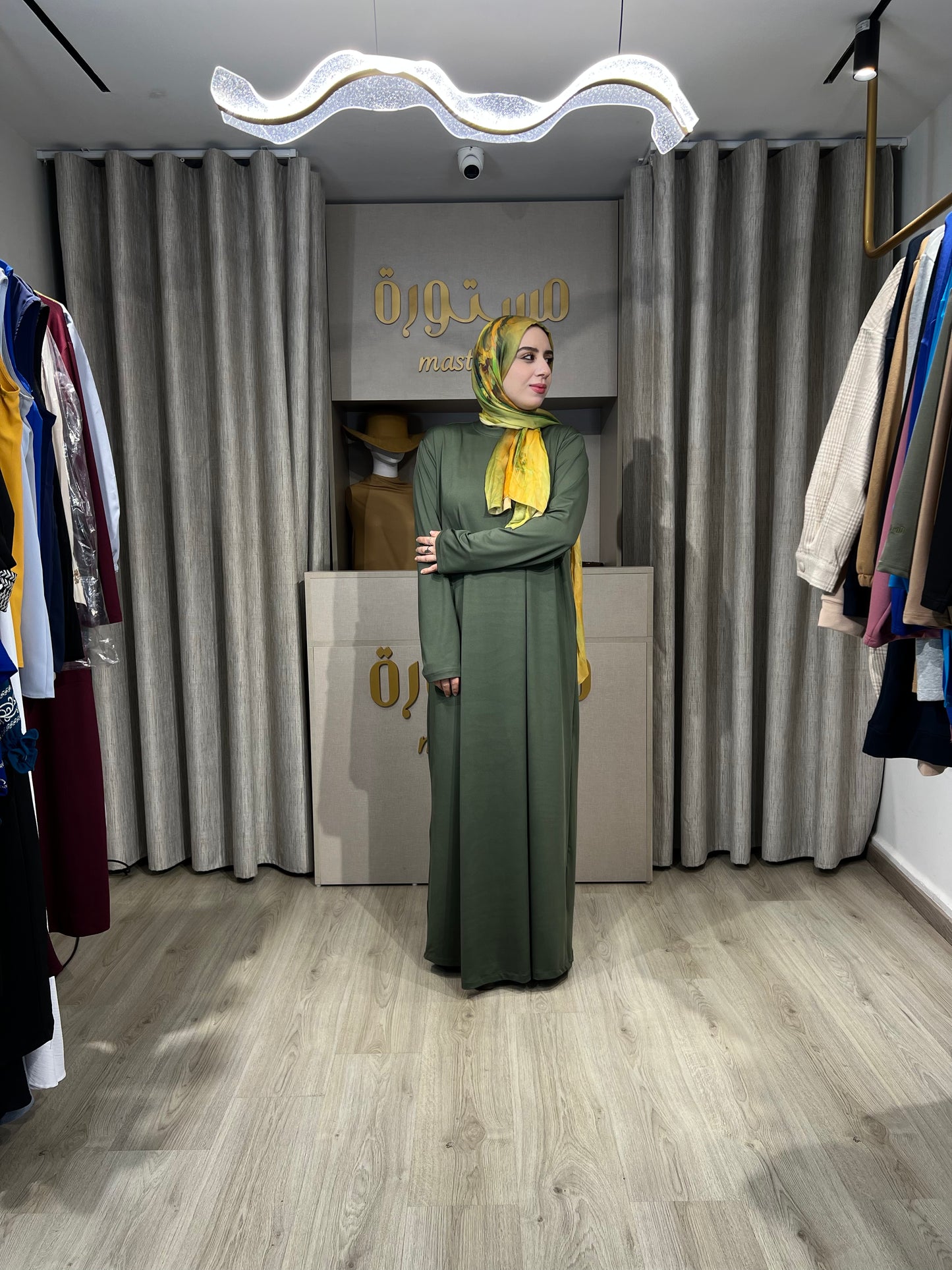 Robe basique avec manches