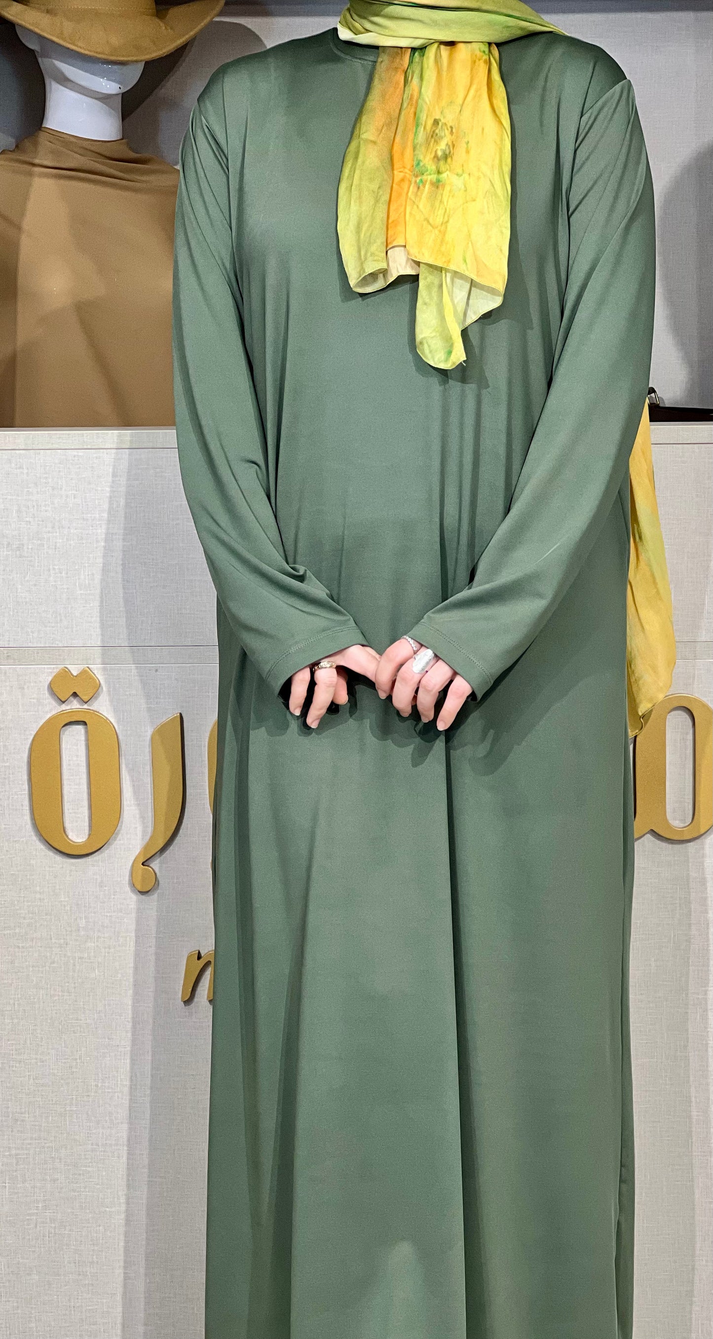 Robe basique avec manches