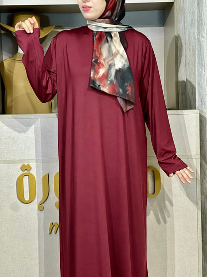 Robe basique avec manches