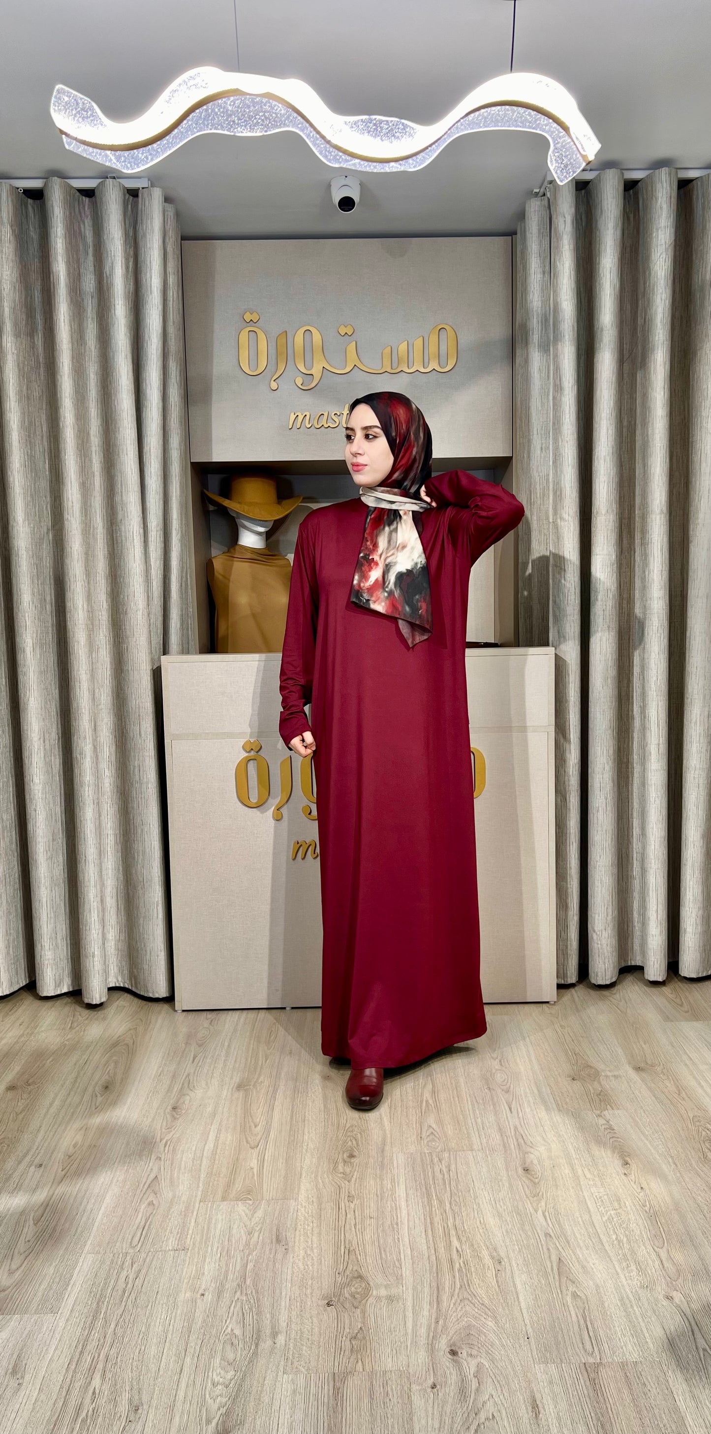 Robe basique avec manches