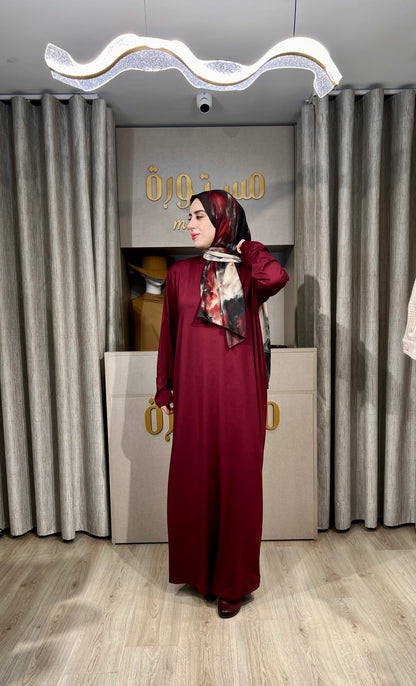 Robe basique avec manches