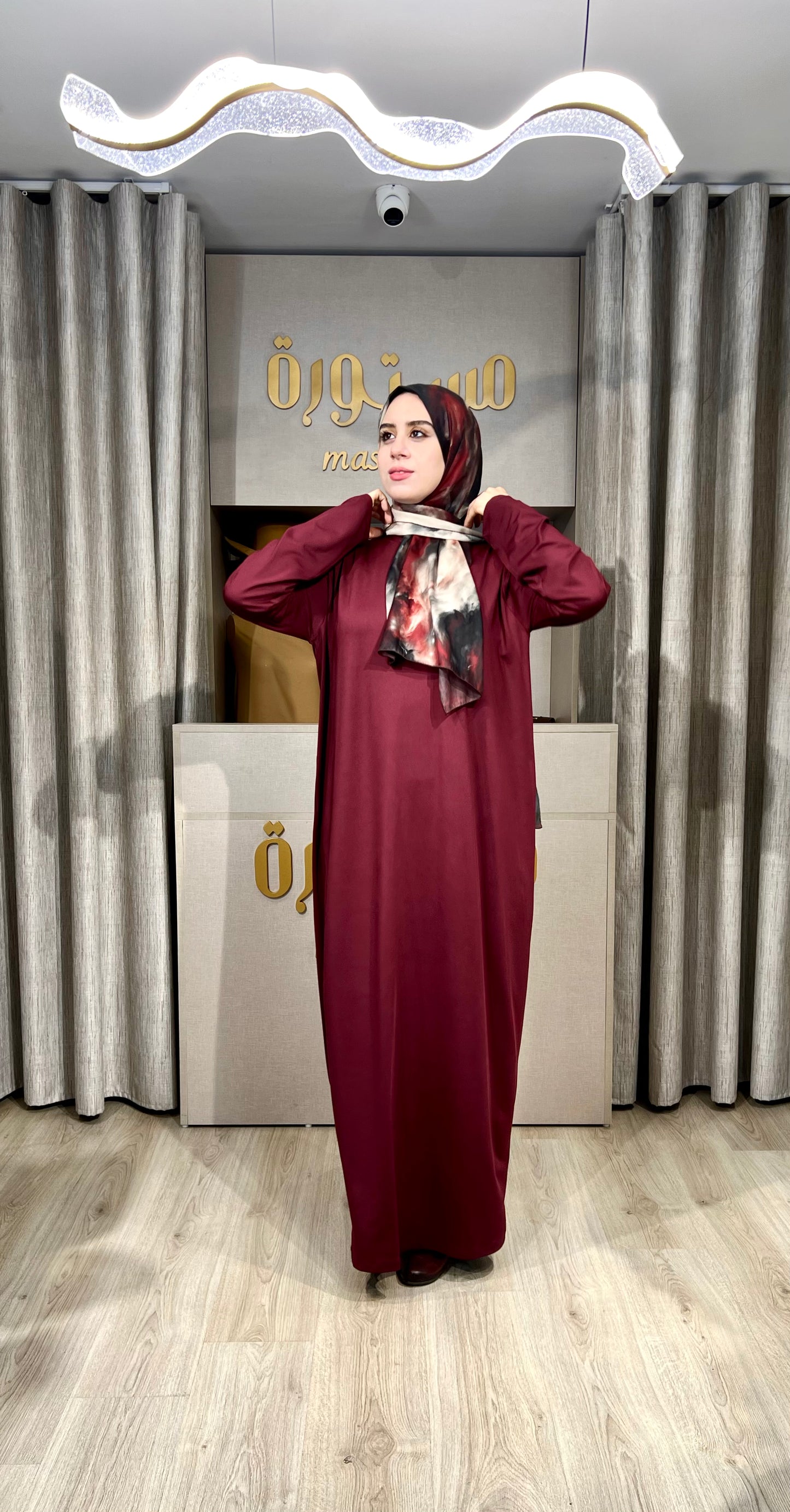 Robe basique avec manches