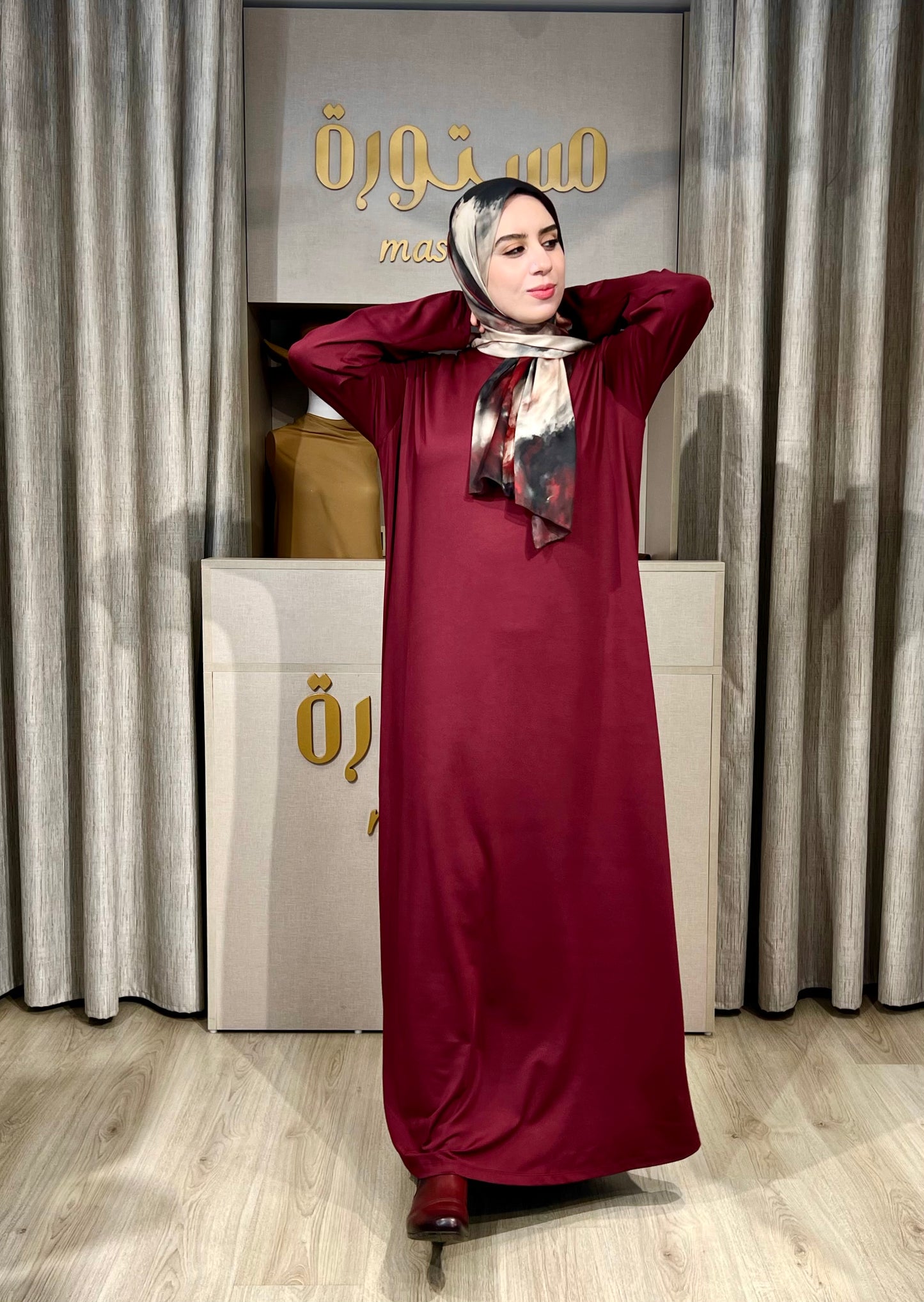 Robe basique avec manches