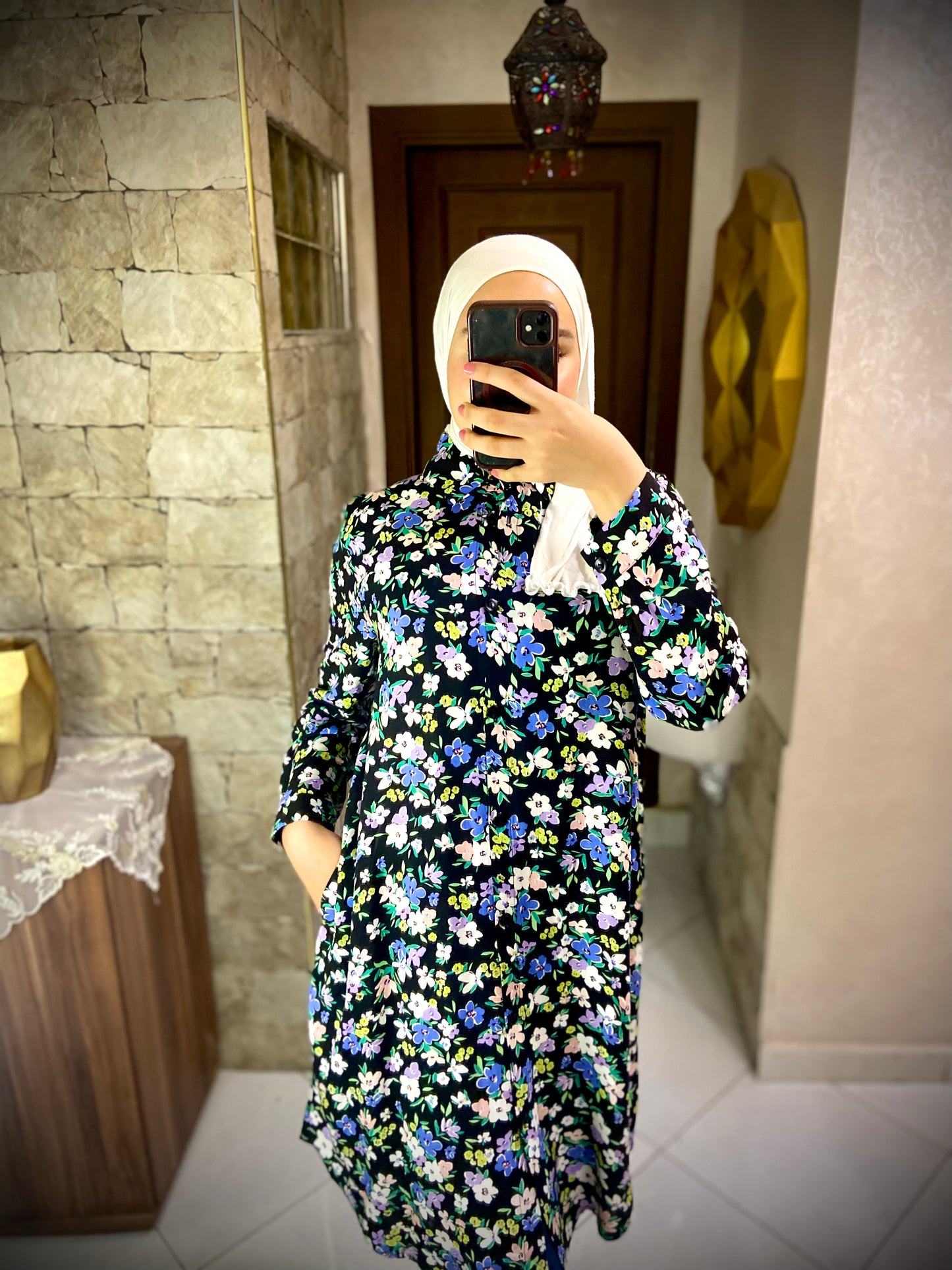 Chemise Longue avec poches