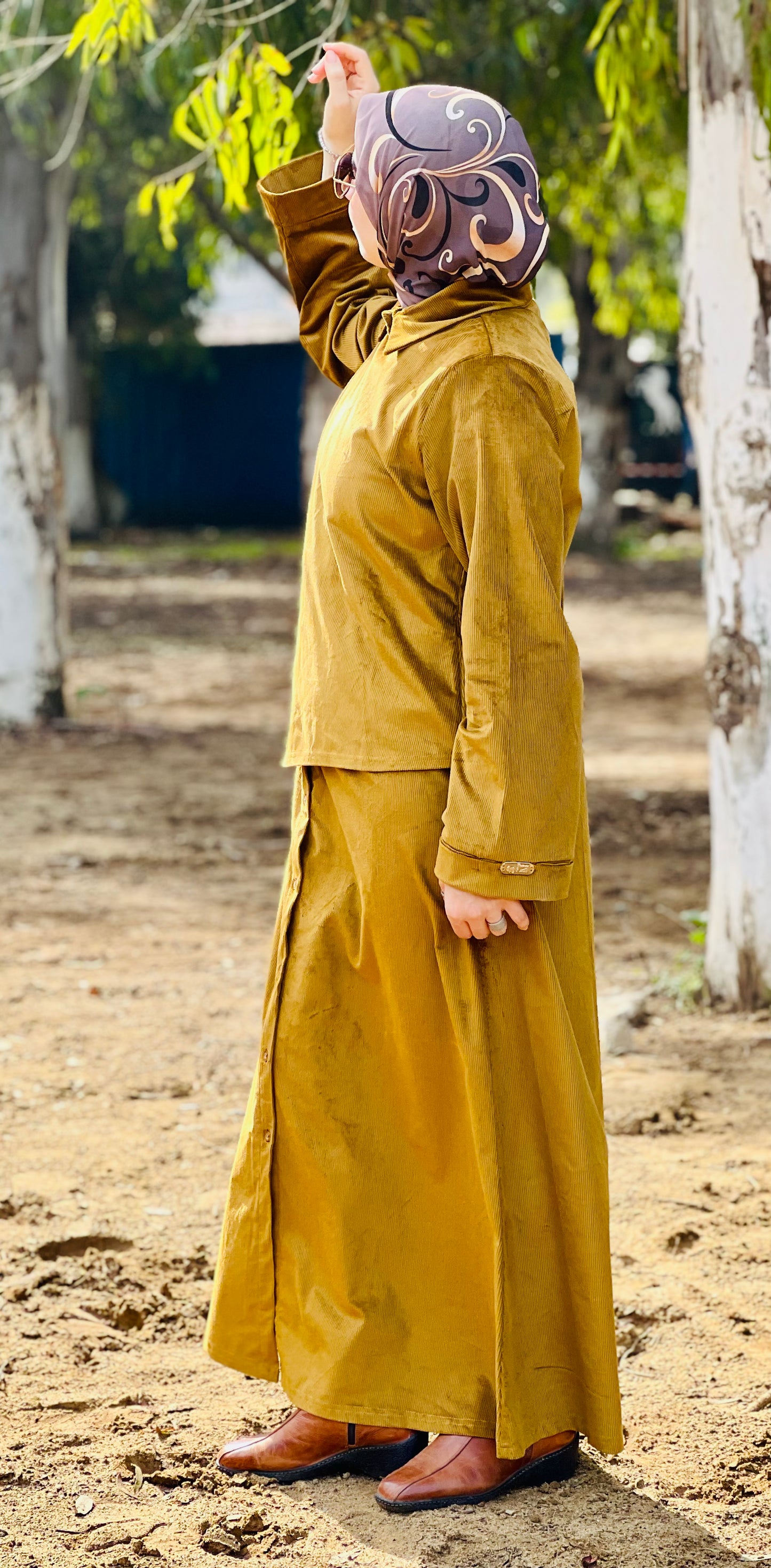 Robe Salsabil Version hivernale