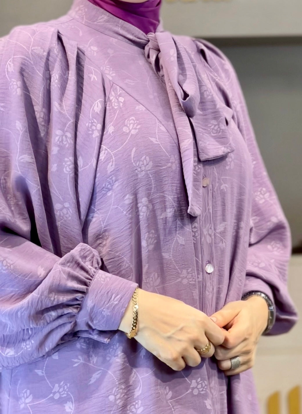 Robe chemise Al Banafsaj البنفسج