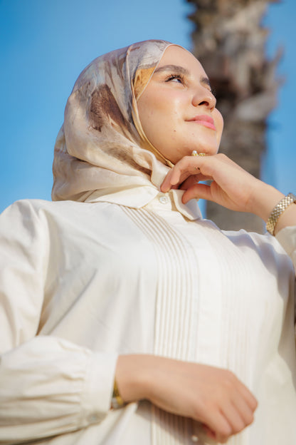 Ensemble :Gilet long & Pantalon beige (Copy)