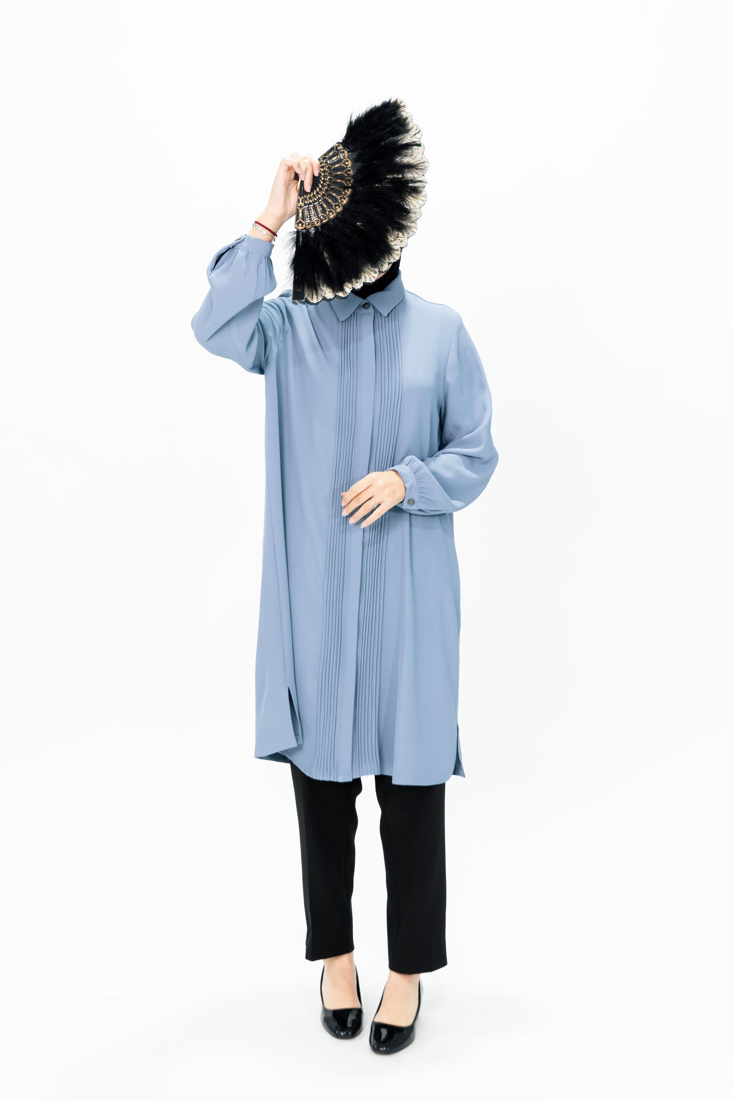 La chemise "Elegance" Plissée