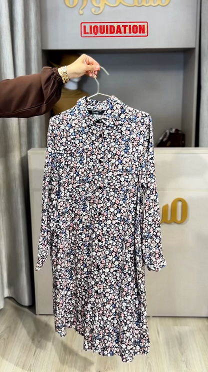Chemise Longue avec poches