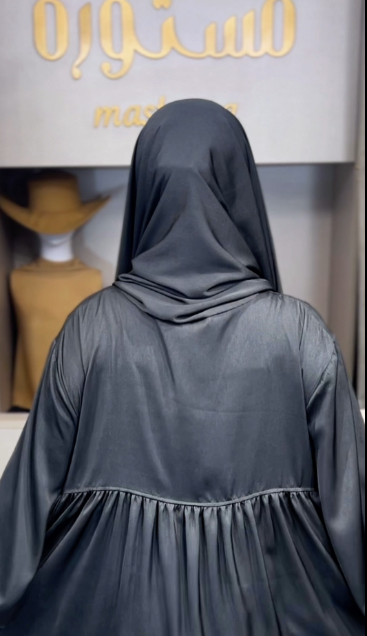 Abaya tuqua   عباية تُقى -Tissu Naturel