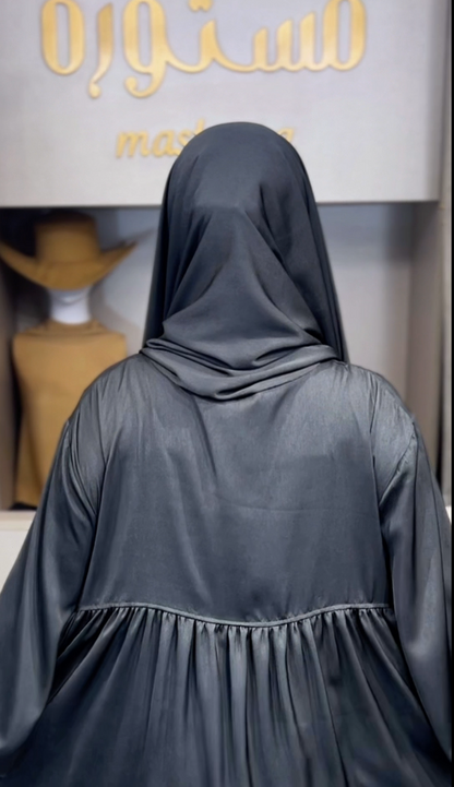 Abaya tuqua   عباية تُقى -Tissu Naturel