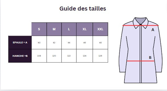 Chemise Longue avec poches