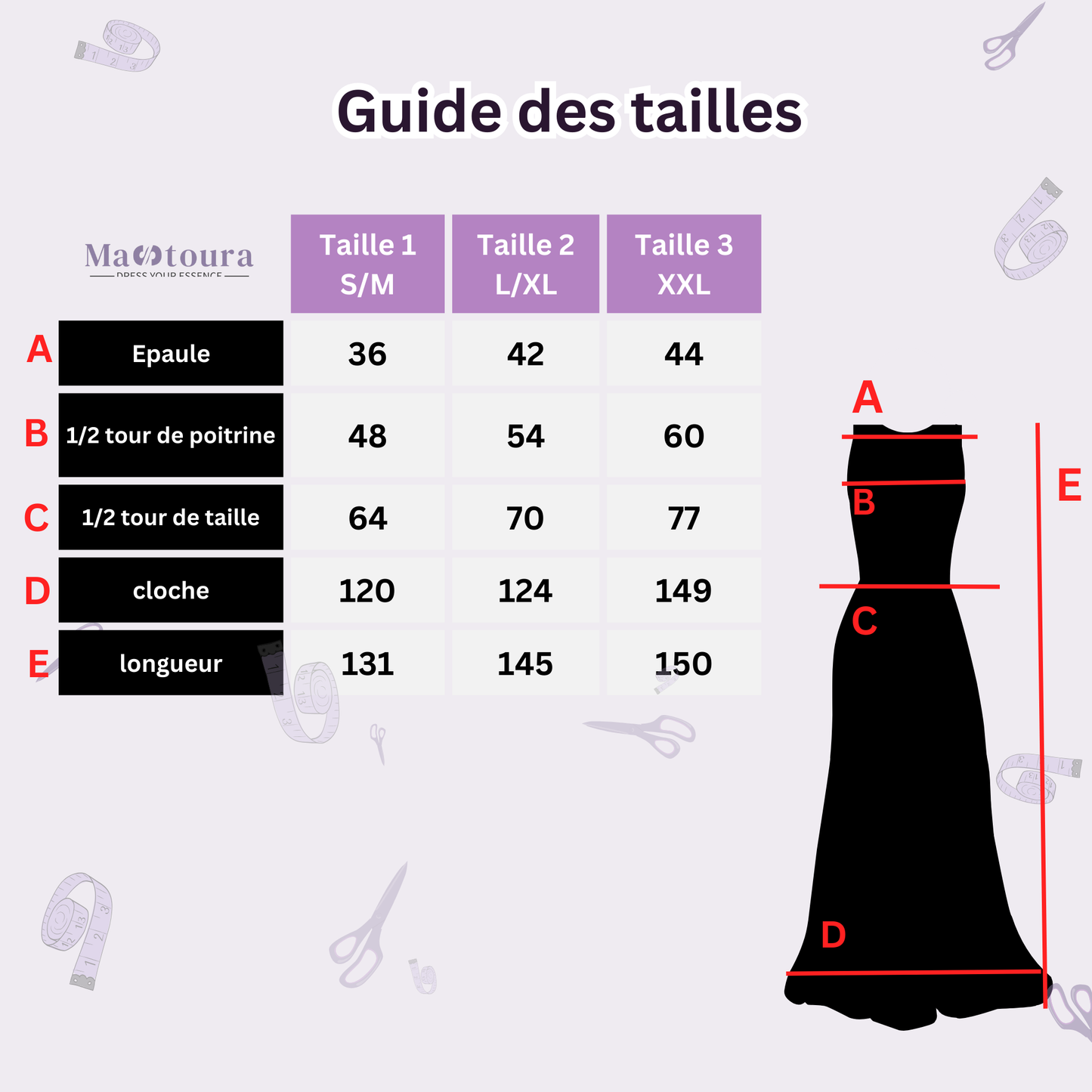 Pack Essentiel - Sous-Abayas (Fond de Robes) 🎀