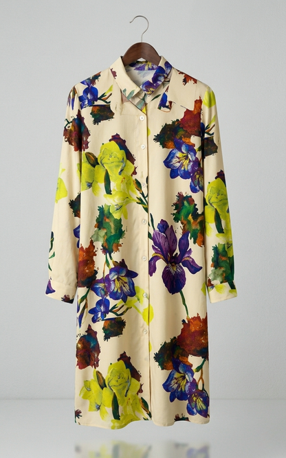 Chemise Longue avec poches