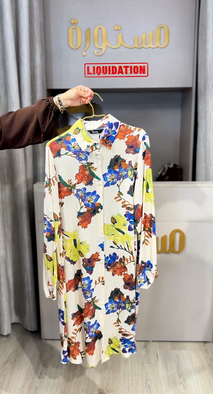Chemise Longue avec poches