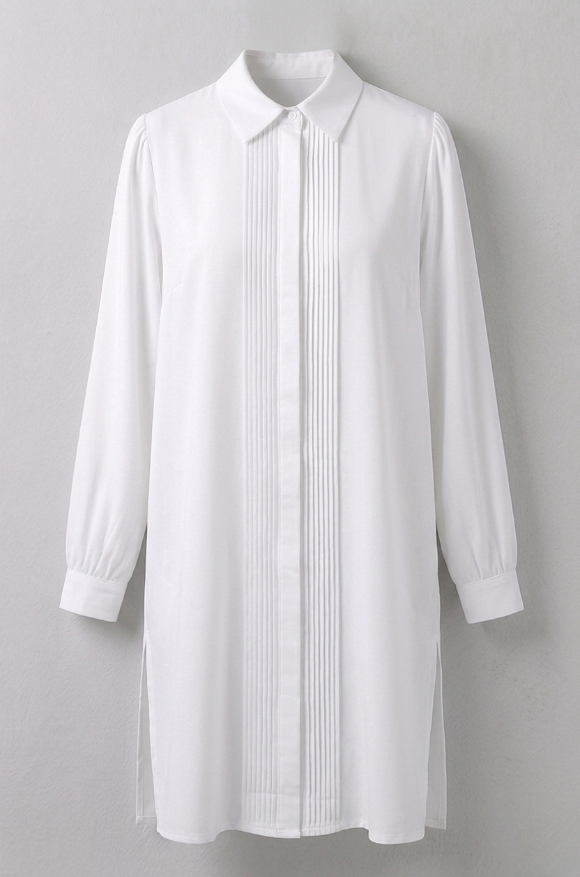 La chemise "Elegance" Plissée