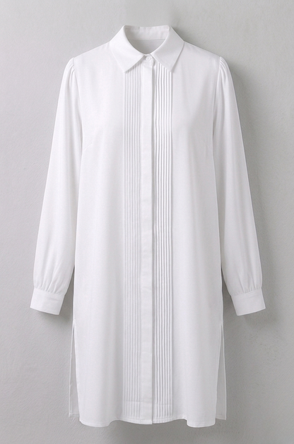 La chemise "Elegance" Plissée