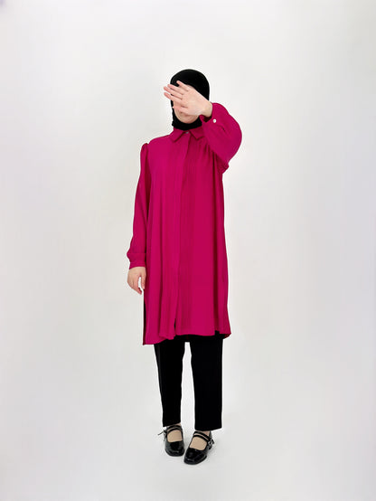 La chemise "Elegance" Plissée