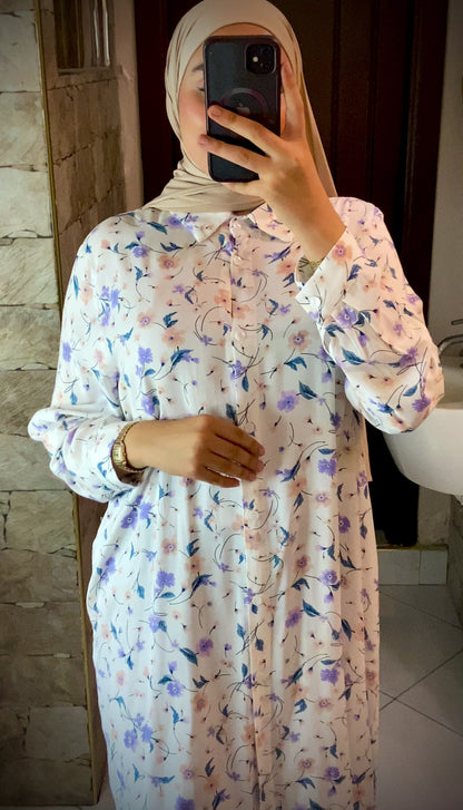 Chemise Longue avec poches