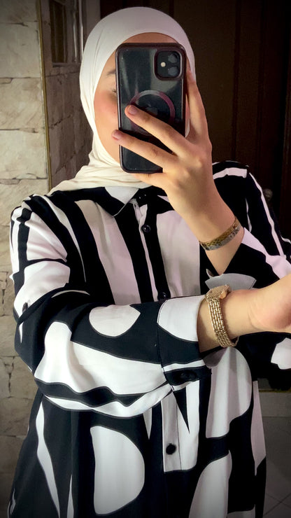 Chemise Longue avec poches